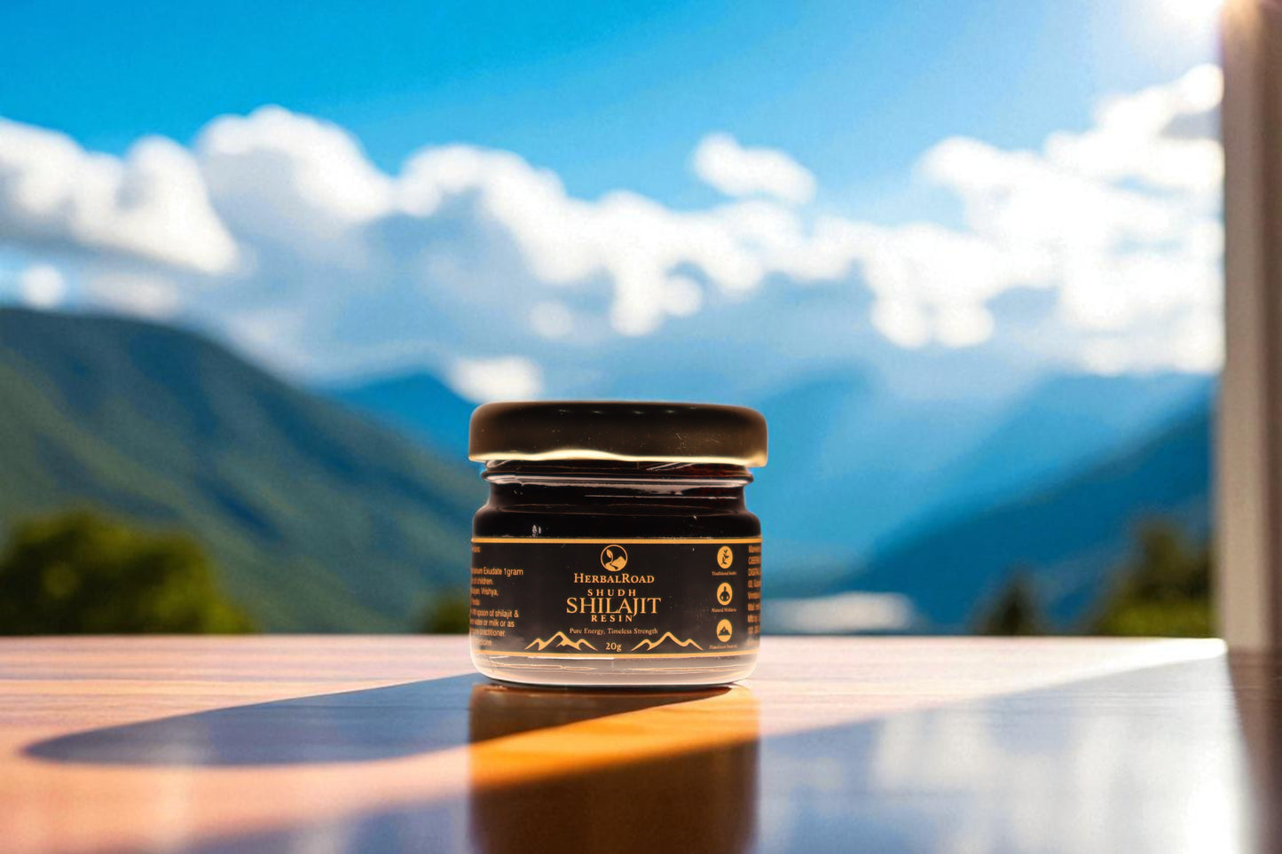 Herbalroad Himalayan Shilajit Resin - 100% Pure & Original