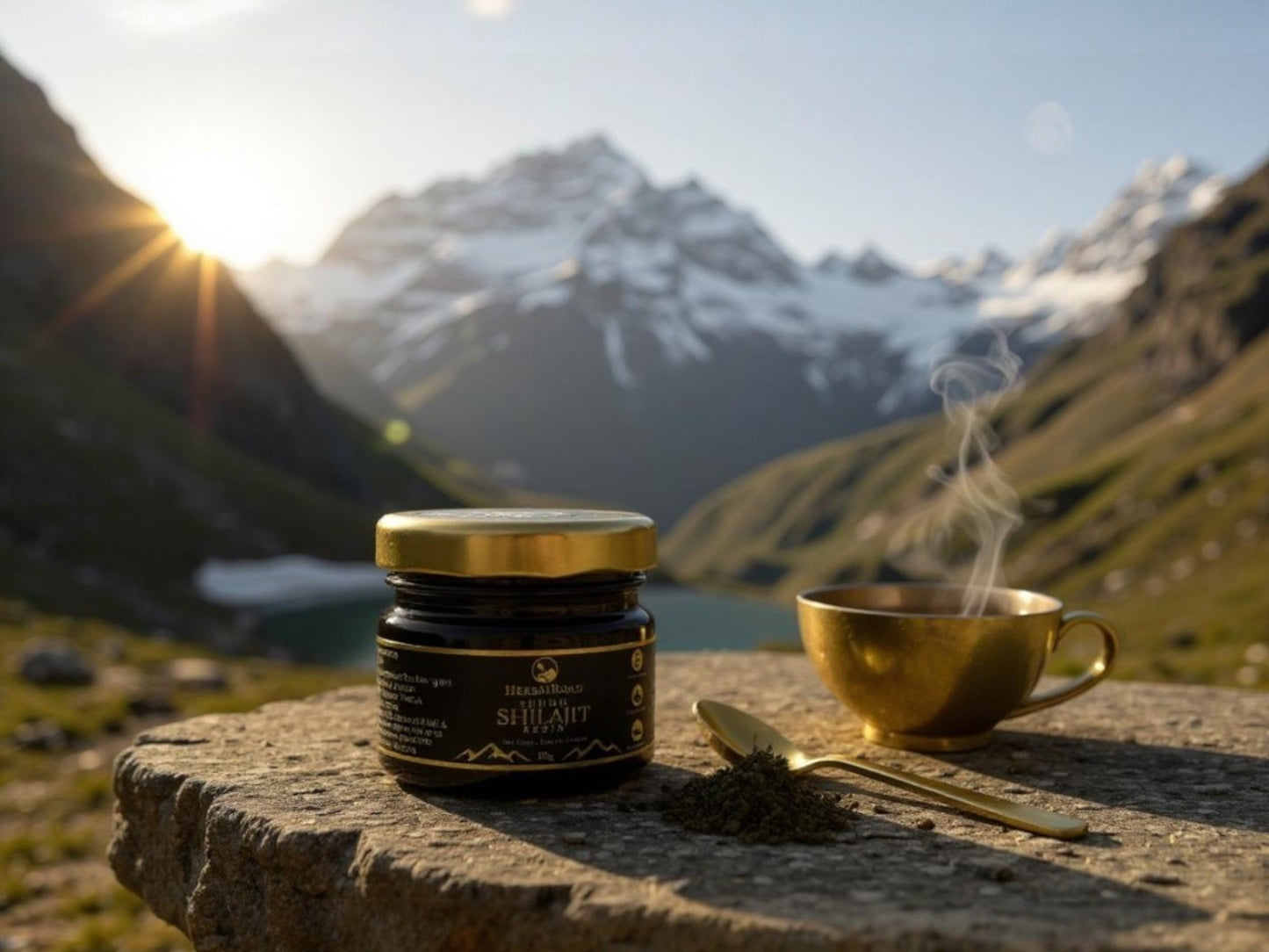 Herbalroad Himalayan Shilajit Resin - 100% Pure & Original